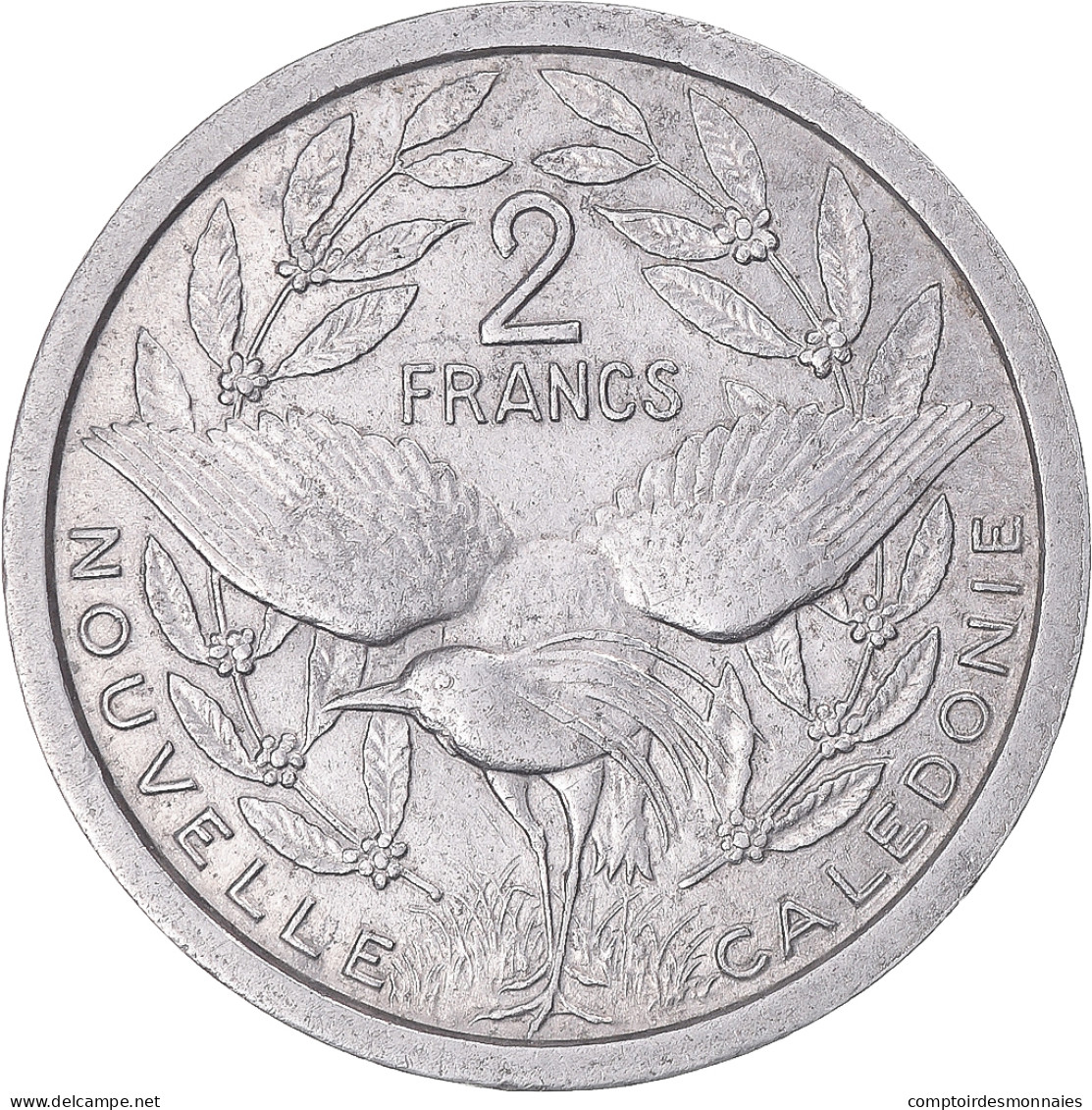 Monnaie, Nouvelle-Calédonie, 2 Francs, 1949 - Nieuw-Caledonië