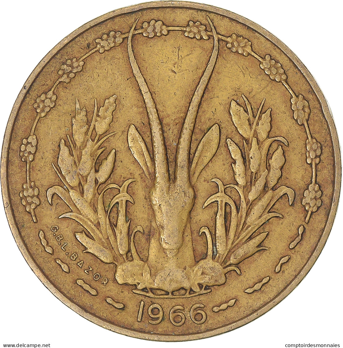 Monnaie, Communauté économique Des États De L'Afrique De L'Ouest, 10 Francs - Ivory Coast