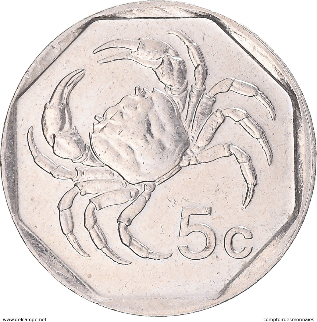 Monnaie, Malte, 5 Cents, 2001 - Malte