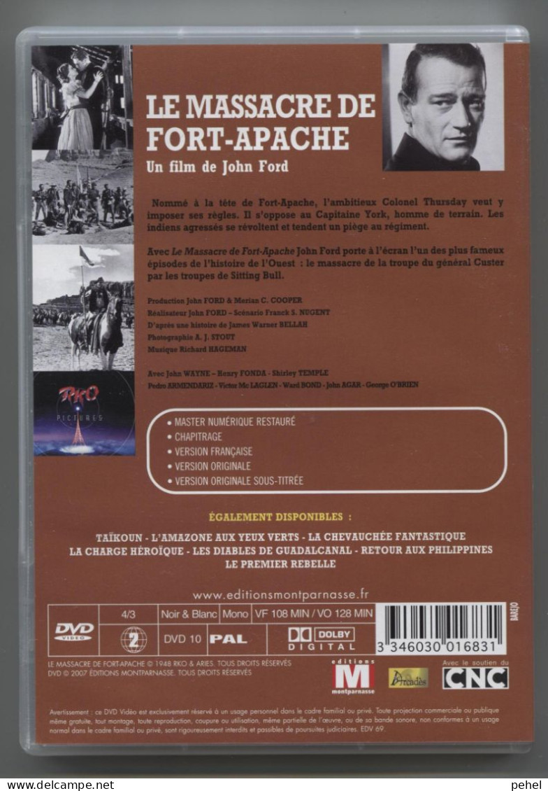 LE  MASSACRE  DE  FORT  APACHE - Western / Cowboy