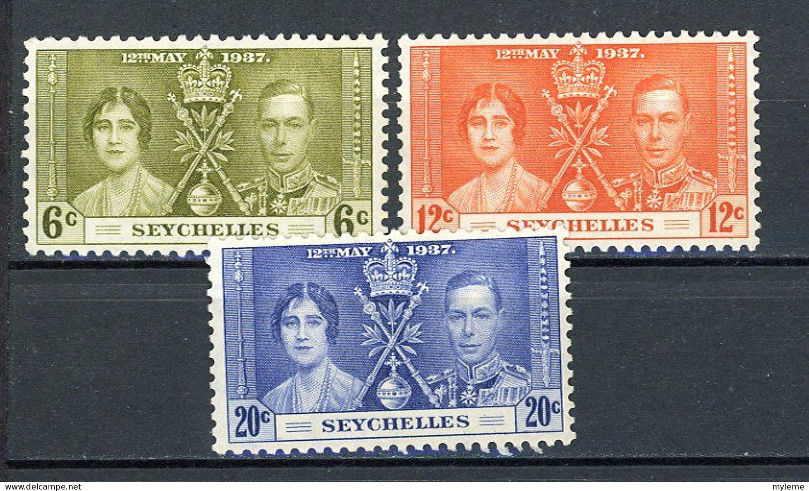 AU-24  Grande  Bretagne Colonies Couronnement Du 12 Mai 1937 Timbres ** . A Saisir !!! - Unused Stamps