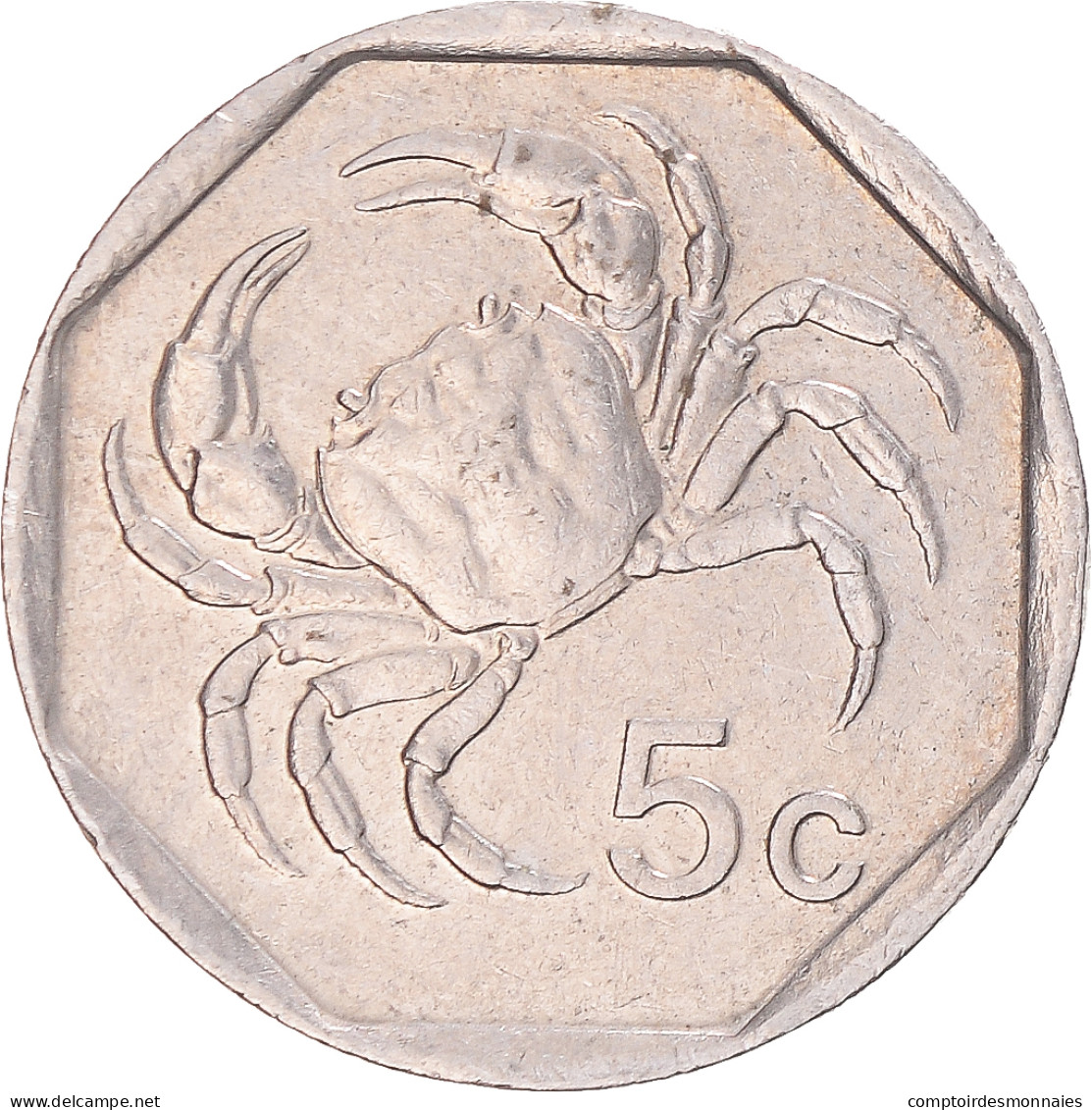 Monnaie, Malte, 5 Cents, 1995 - Malte