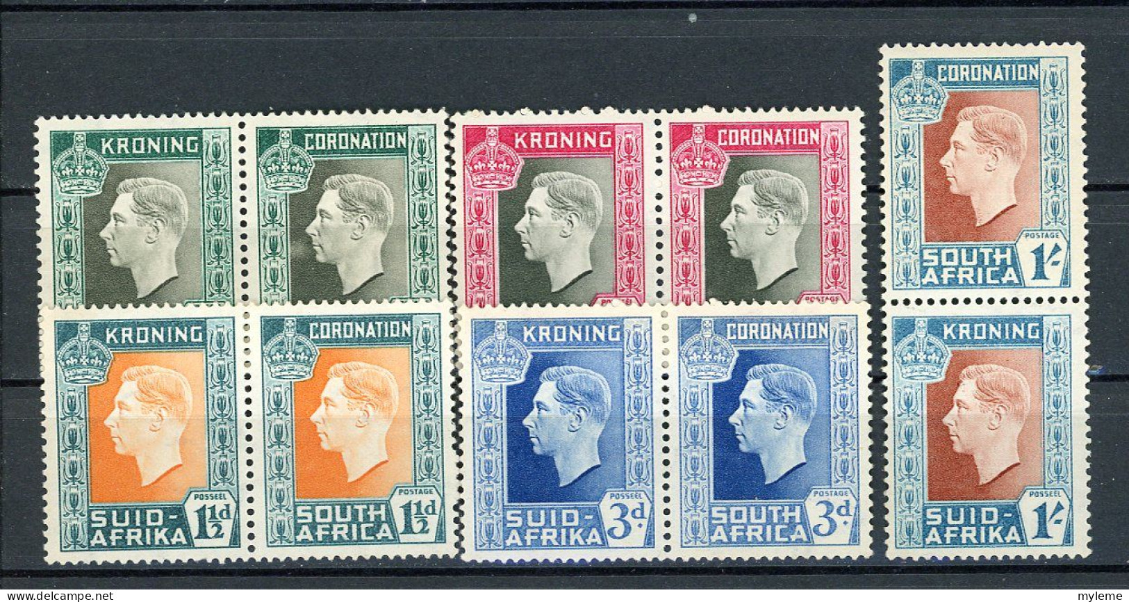 AU-25  Grande  Bretagne Colonies Couronnement Du 12 Mai 1937 Timbres ** . A Saisir !!! - Unused Stamps