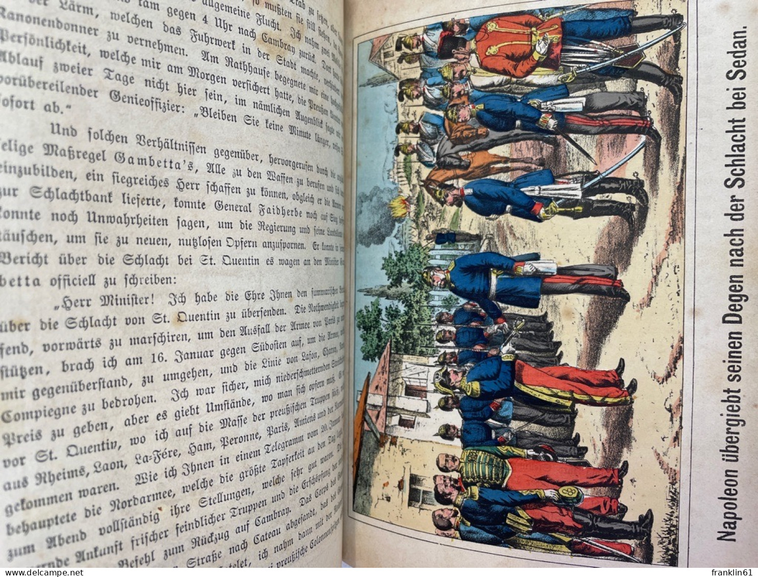 Die neuesten Weltereignisse 1870-71. oder: Der große Kampf der deutschen Nation gegen Frankreich.