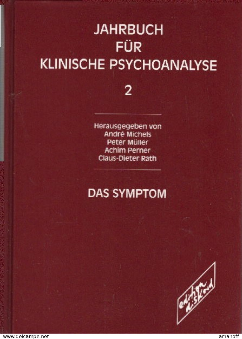 Jahrbuch Für Klinische Psychoanalyse, Bd.2, Das Symptom - Psicología