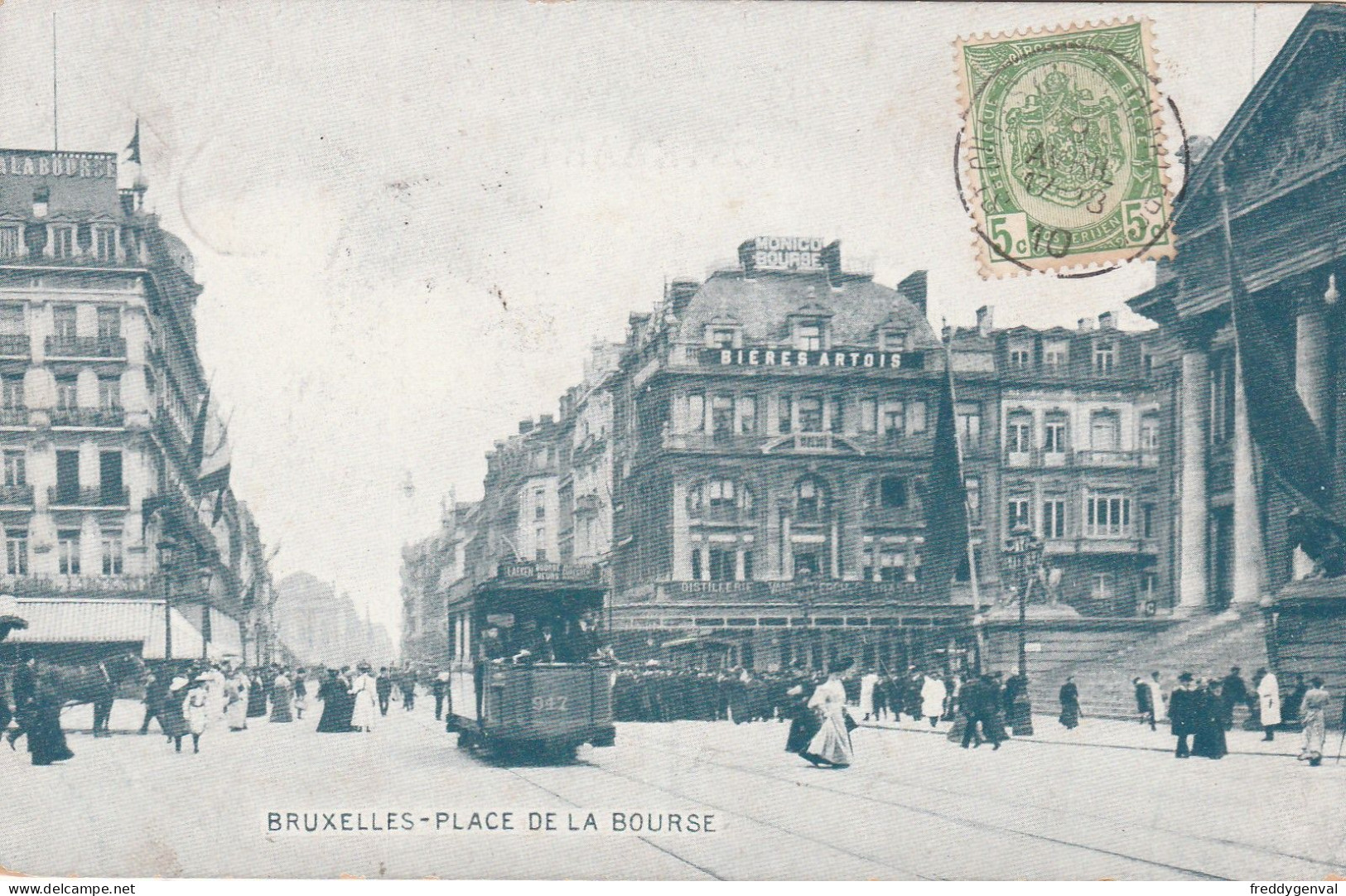 BRUXELLES PLACE DE LA BOURSE - Avenues, Boulevards