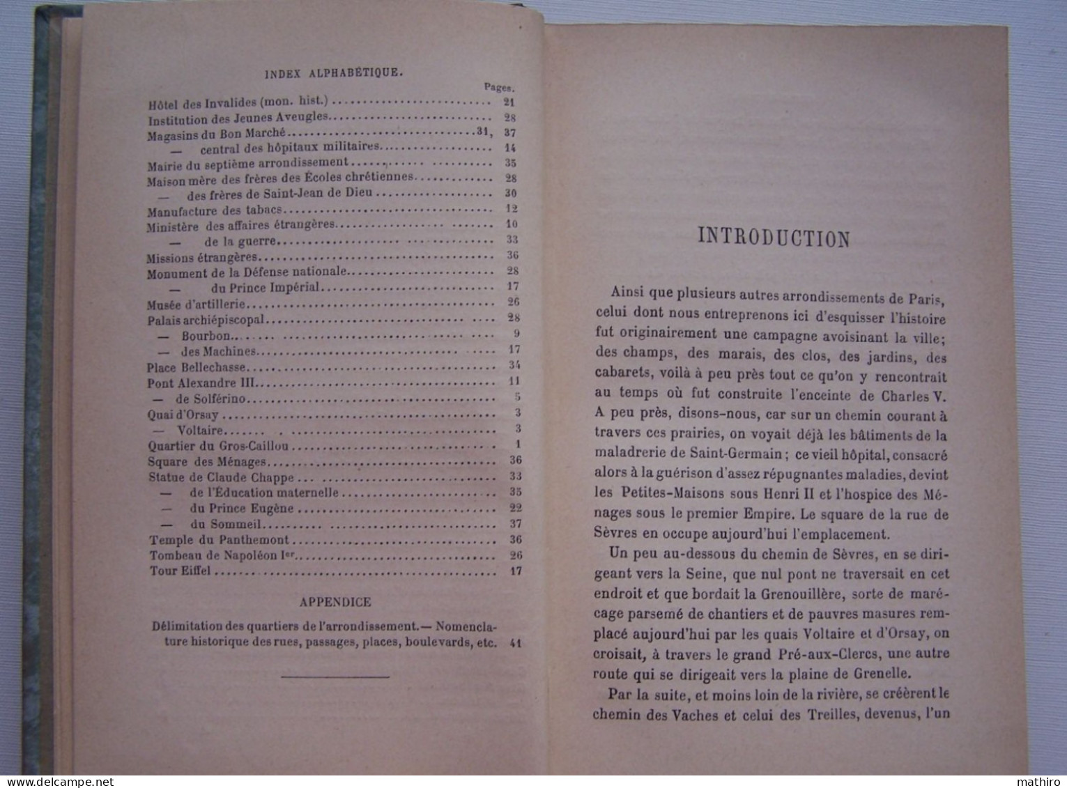 Paris,promenade Dans Les Vingt Arrondissements Par A.Martin,3 ème édition,1900 - Ile-de-France