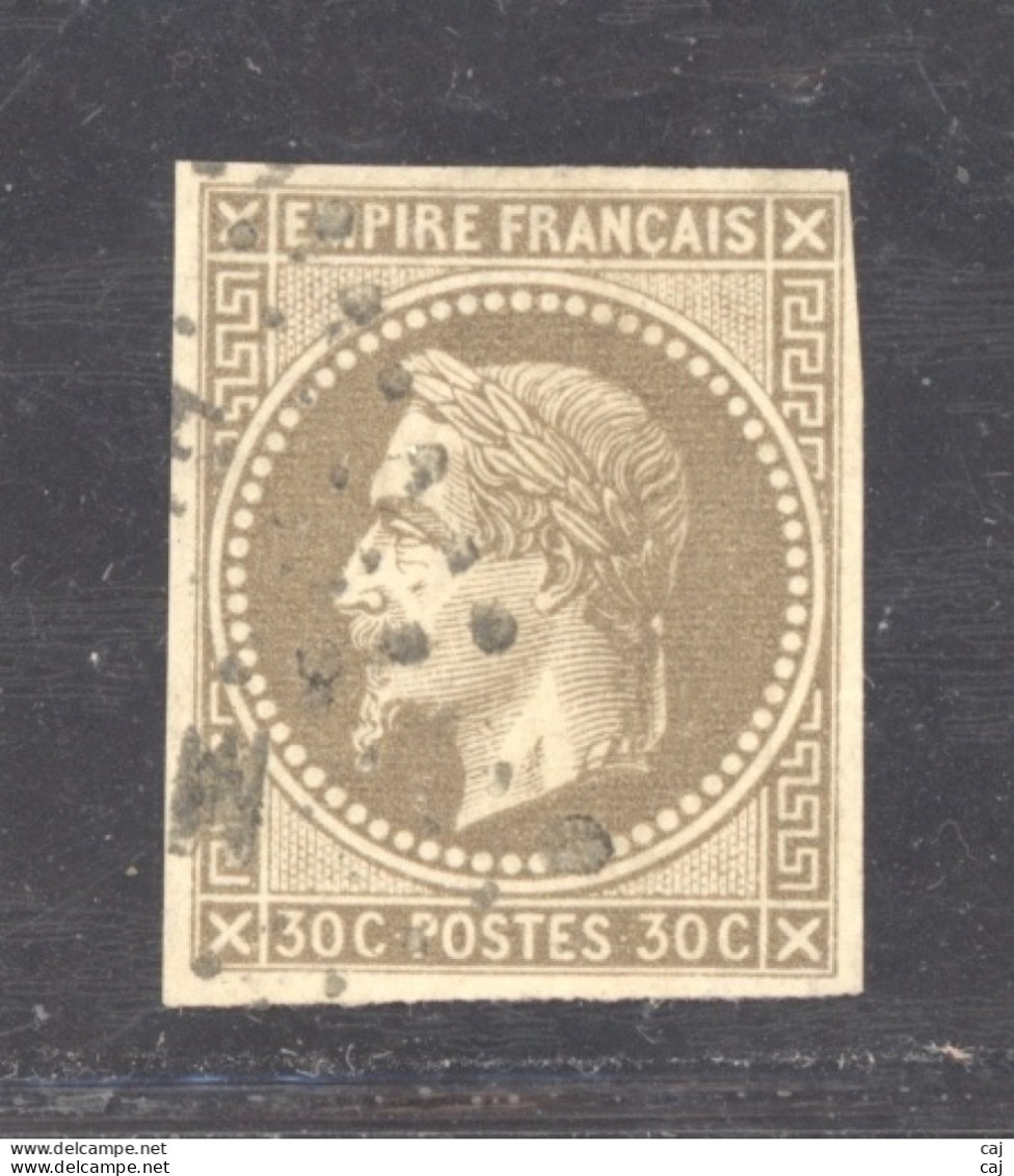 Colonies Générales  :  Yv  9  (o)  Obl   MQE - Napoléon III.