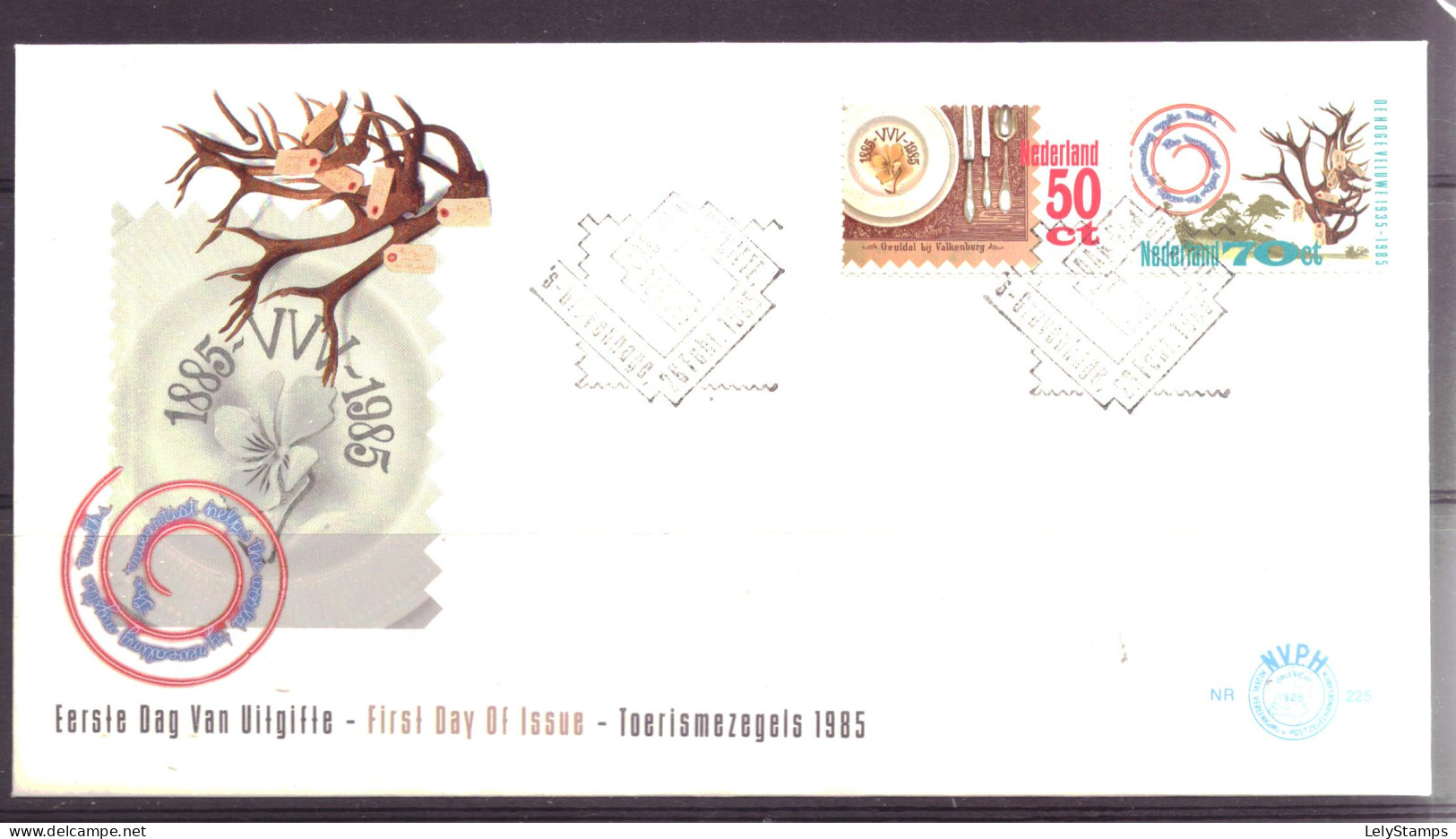 Nederland / Niederlande / Pays Bas / Netherlands E225 FDC (1985) - FDC