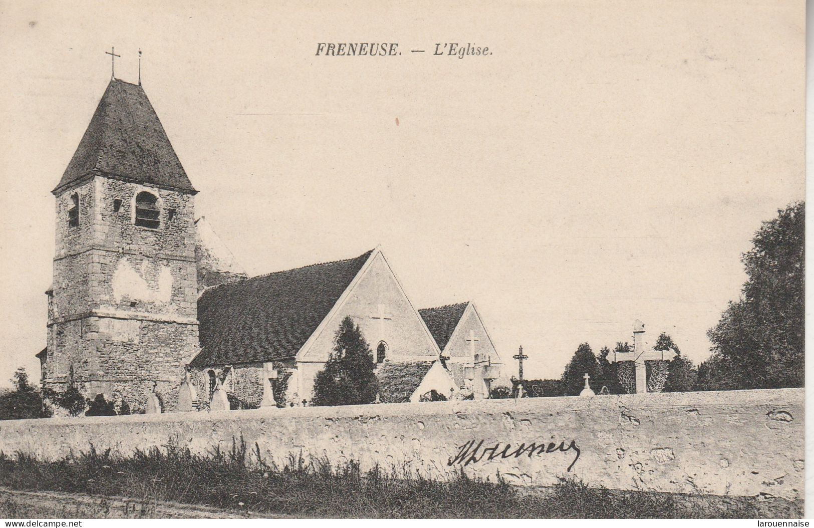 78 - FRENEUSE  - L' Eglise - Freneuse