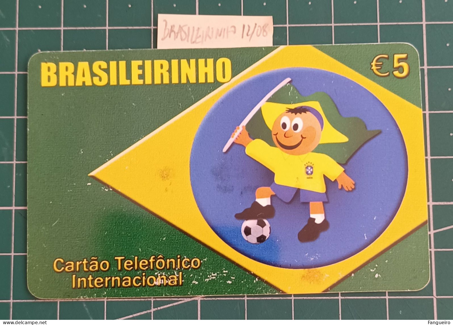 PORTUGAL PREPAID USED PHONECARD BRASILEIRINHO - Portugal