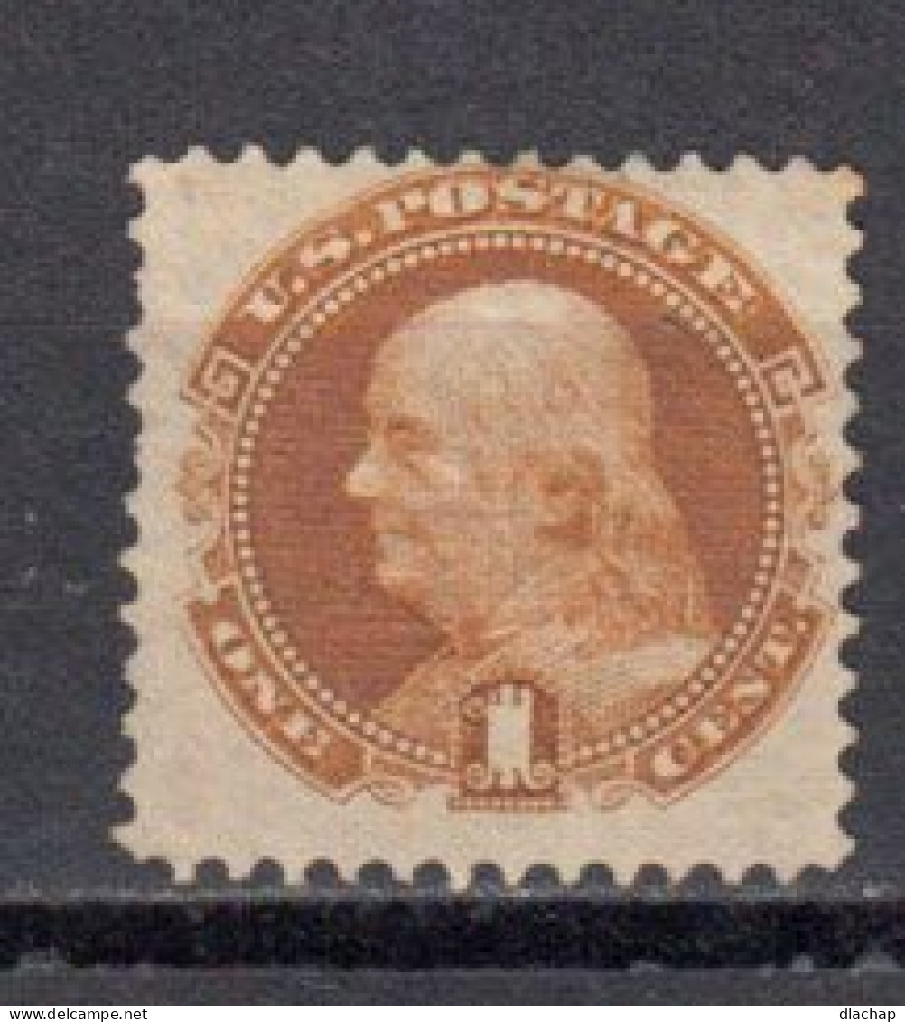 Etats Unis 1869 Yvert 29 Neuf Sans Gomme. Grillé En Relief - Unused Stamps