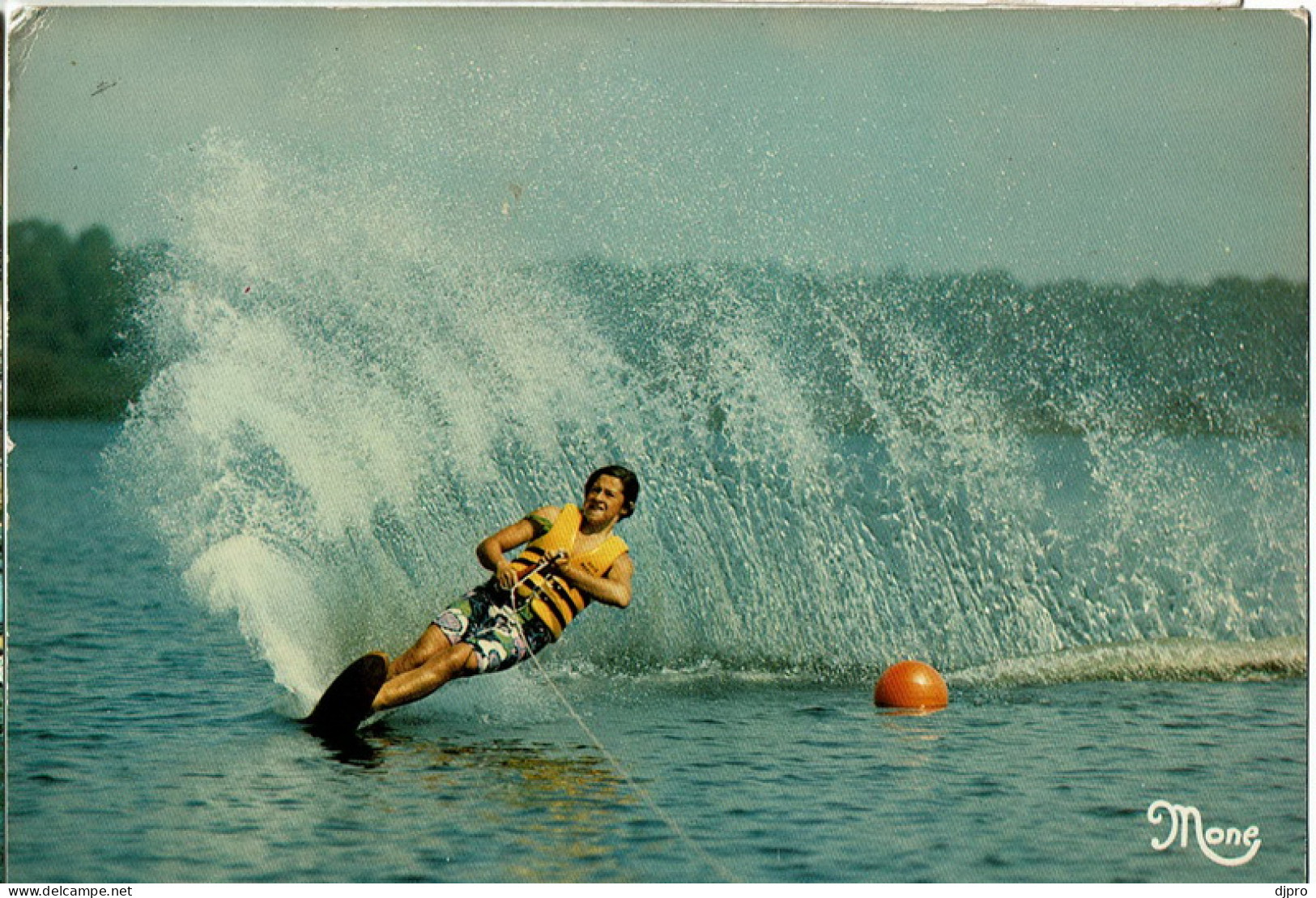 En Aquitaine Ski Nautique Sur Plan D'eau  Waterski  226 - Wasserski