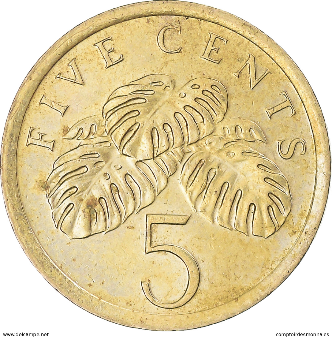 Monnaie, Singapour, 5 Cents, 1987 - Singapour