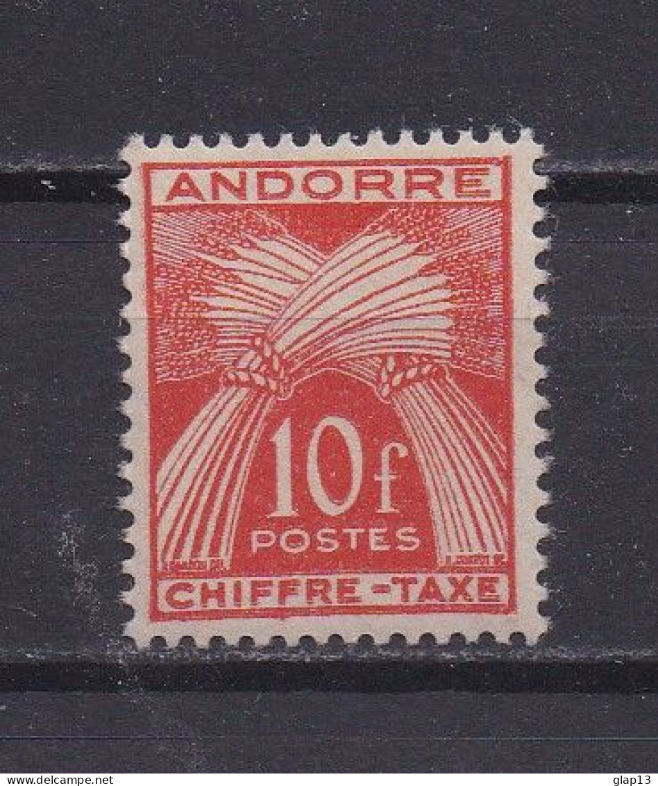 ANDORRE FRANCAIS 1943 TAXE N°30 NEUF** - Unused Stamps