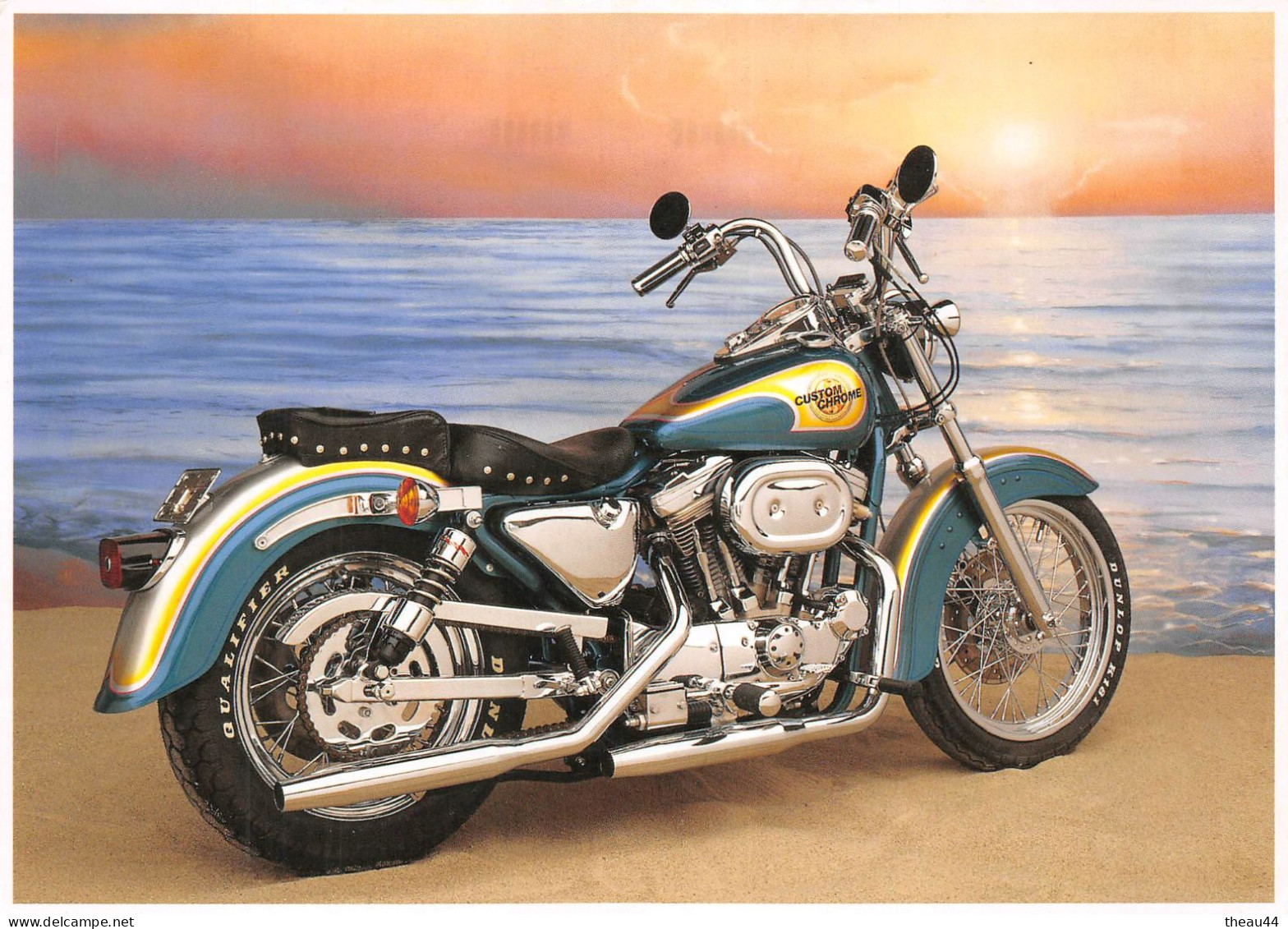 ¤¤   -   Lot De 6 Maxi-Cartes De MOTO  -  Suzuki, Custom Sportster, Ducati, Honda .....   -  Voir Description    -    ¤¤ - Motorbikes