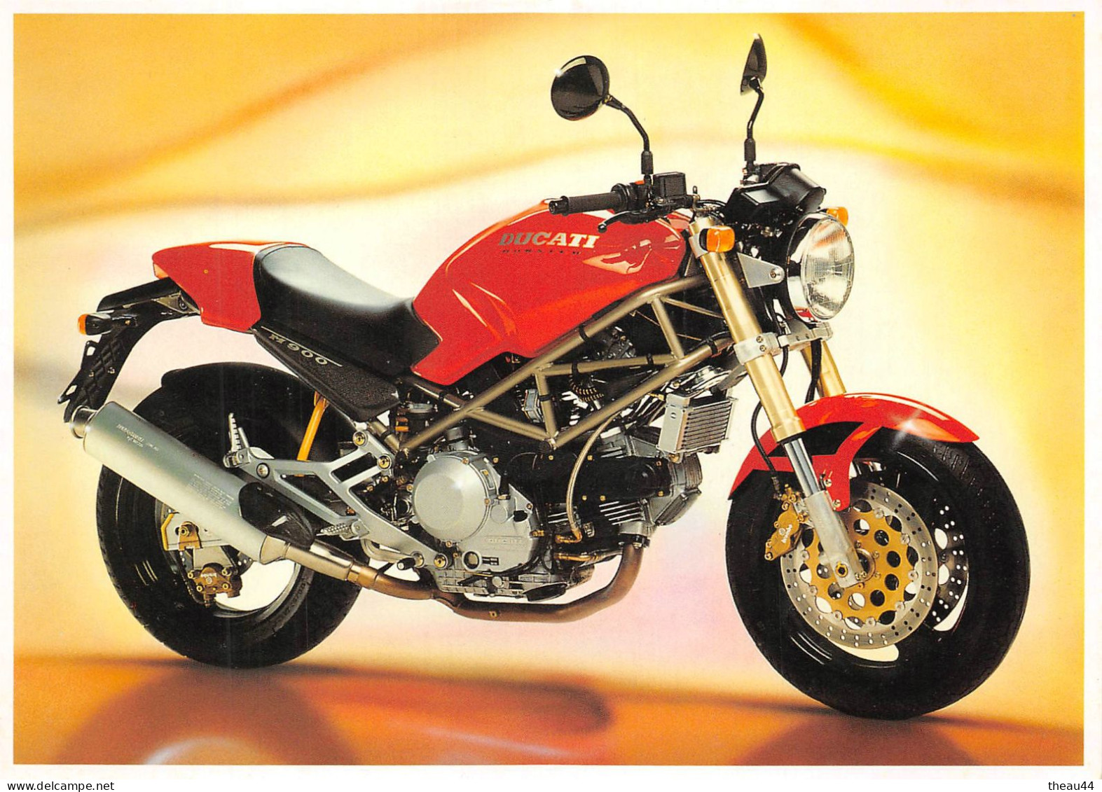 ¤¤   -   Lot de 6 Maxi-Cartes de MOTO  -  Suzuki, Custom Sportster, Ducati, Honda .....   -  Voir description    -    ¤¤