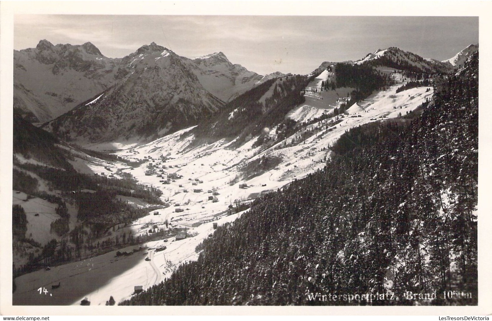 CPA - AUTRICHE - Wintersportplatz - Brand - CARTE POSTALE ANCIENNE - Altri & Non Classificati