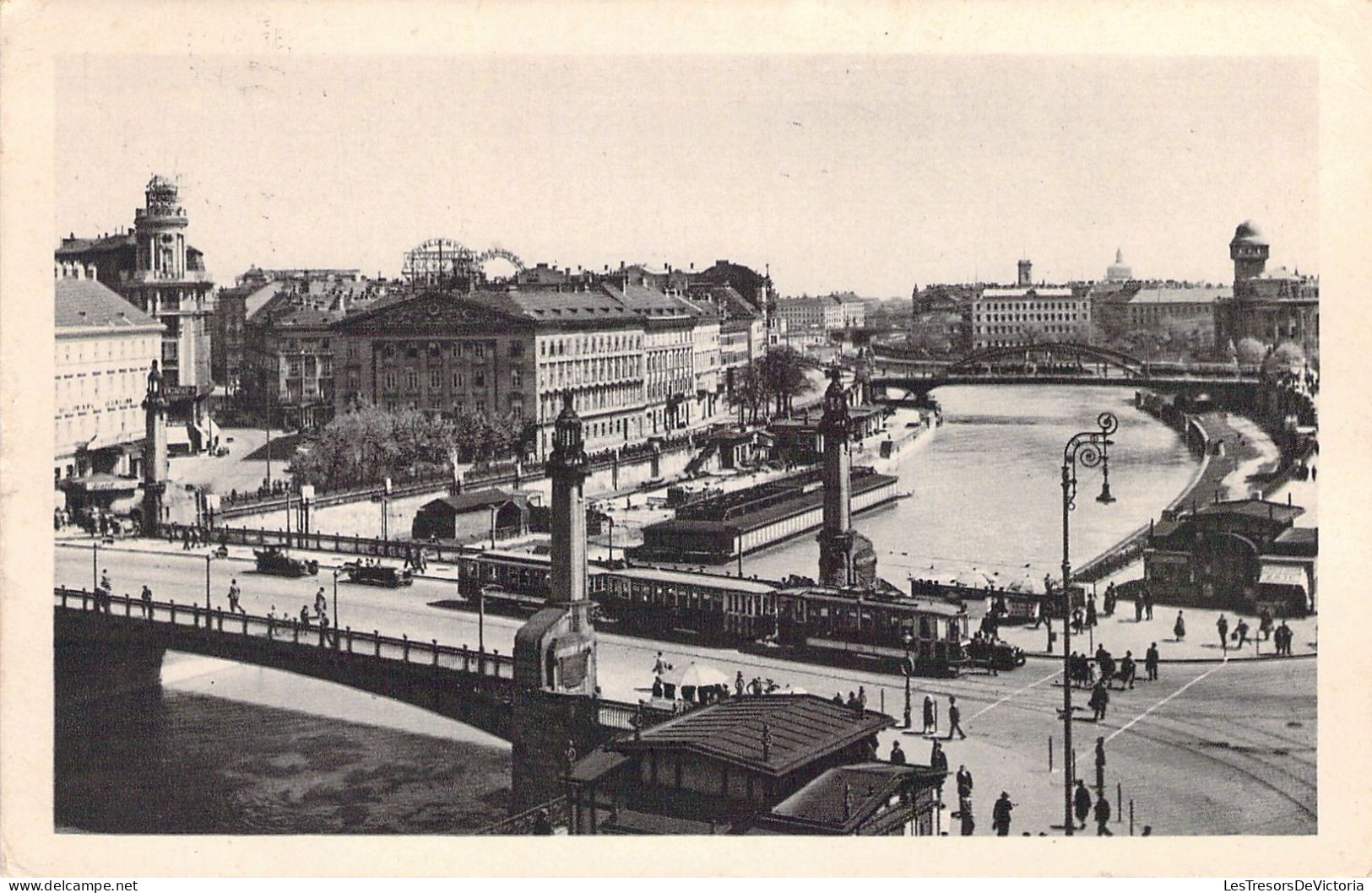 CPA - AUTRICHE - WIEN - Donaukanal - CARTE POSTALE ANCIENNE - Autres & Non Classés