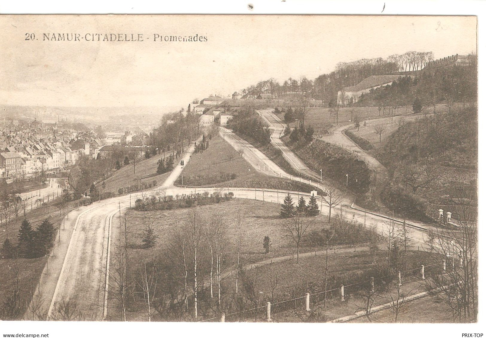 TP 137(2) S/CP Citadelle Obl. Càp A Période Allemande Namur-Namen 2/8/19 > Zandvoort Hollande - Noodstempels (1919)