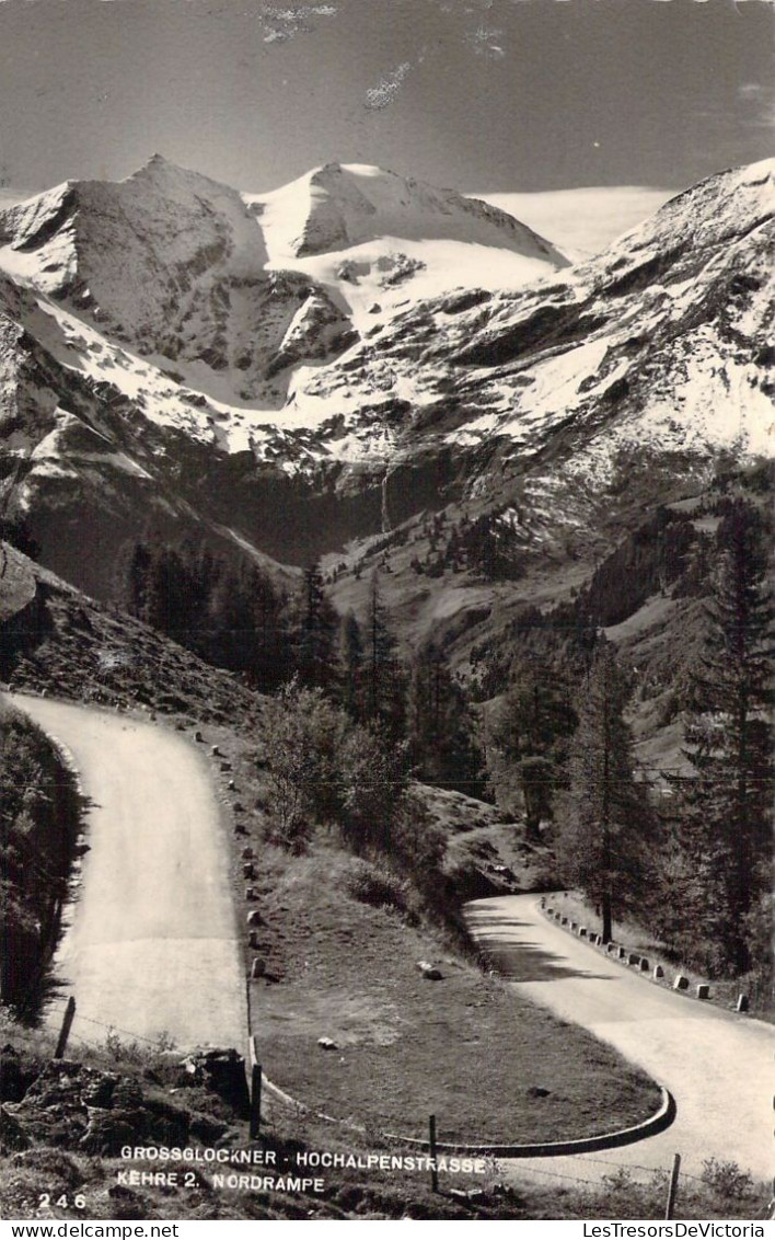 CPA - AUTRICHE - Grossglockner - Hochalpenstrasse Kehre 2 - Nordrampe - CARTE POSTALE ANCIENNE - Andere & Zonder Classificatie