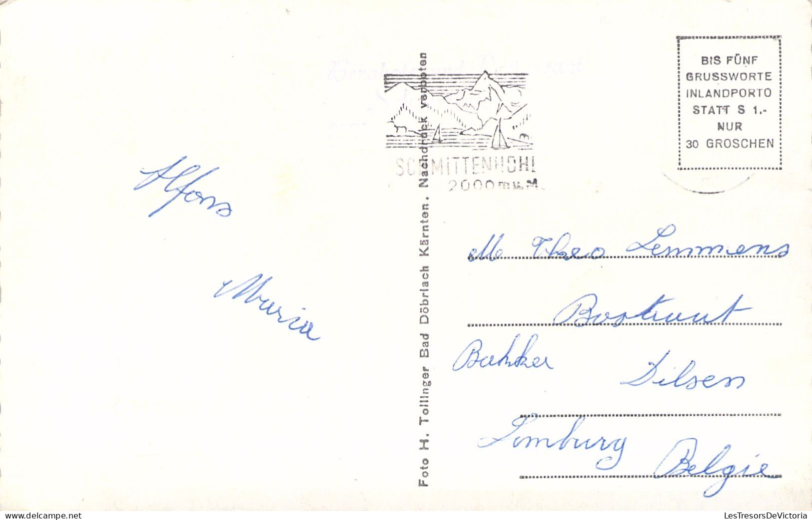 CPA - AUTRICHE - Grossglockner - Hochalpenstrasse Kehre 2 - Nordrampe - CARTE POSTALE ANCIENNE - Sonstige & Ohne Zuordnung