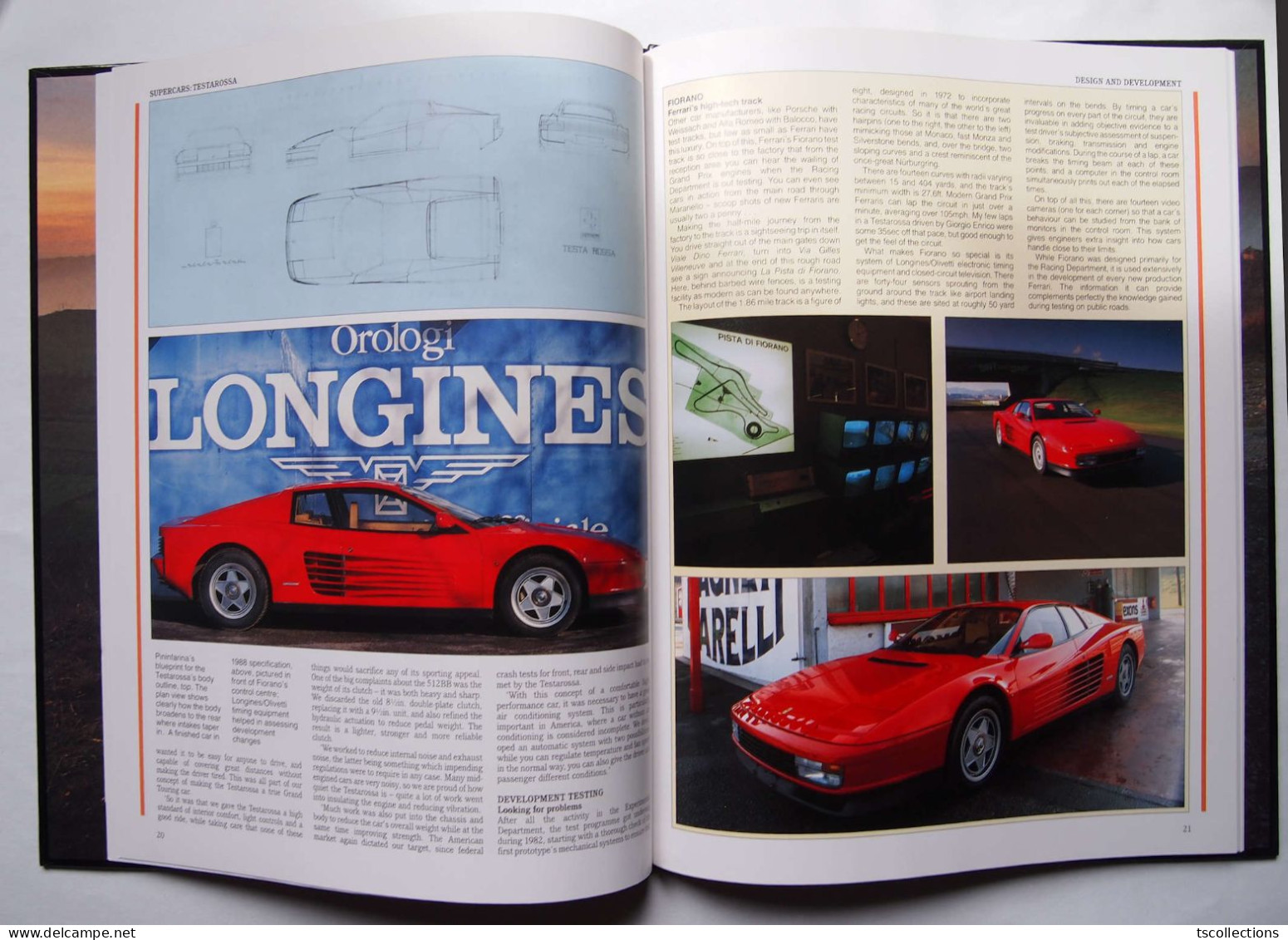 Ferrari Testarossa (Supercars) - Libros Sobre Colecciones