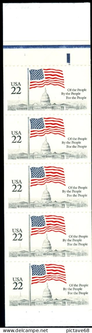 U.S.A. / CARNETS / BOOKLETS / N° YVERT: C 1578 II - N° SCOTTE: BK145 - 3. 1981-...