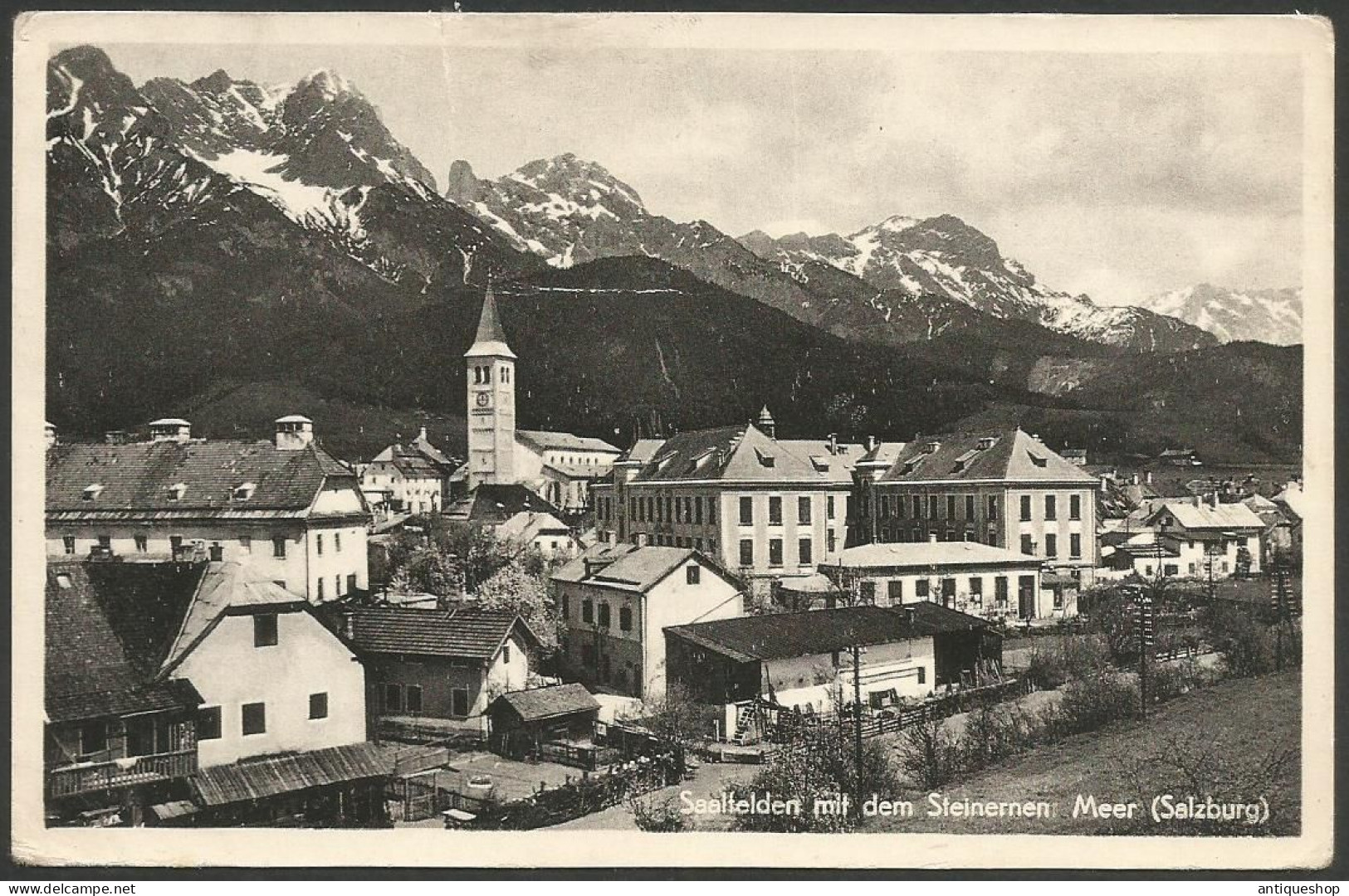 Austria-----Saalfelden-----old Postcard - Saalfelden
