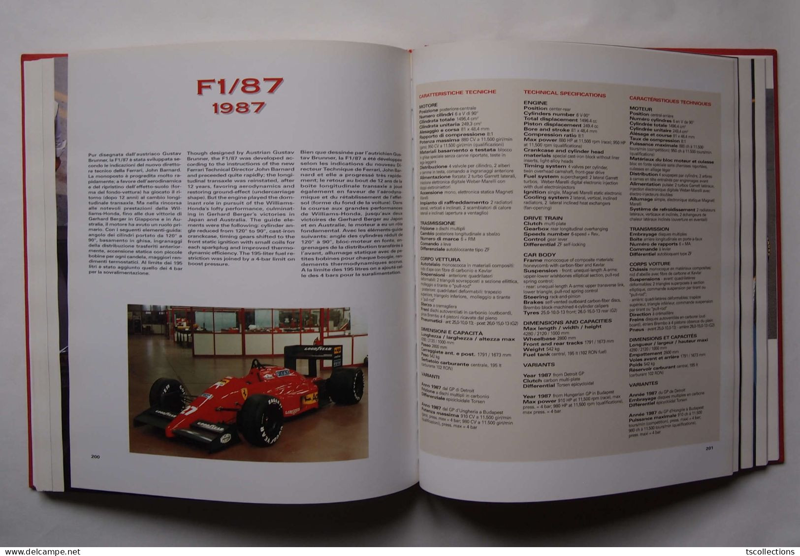 Ferrari monoposto catalogue raisonné 1948 - 1997