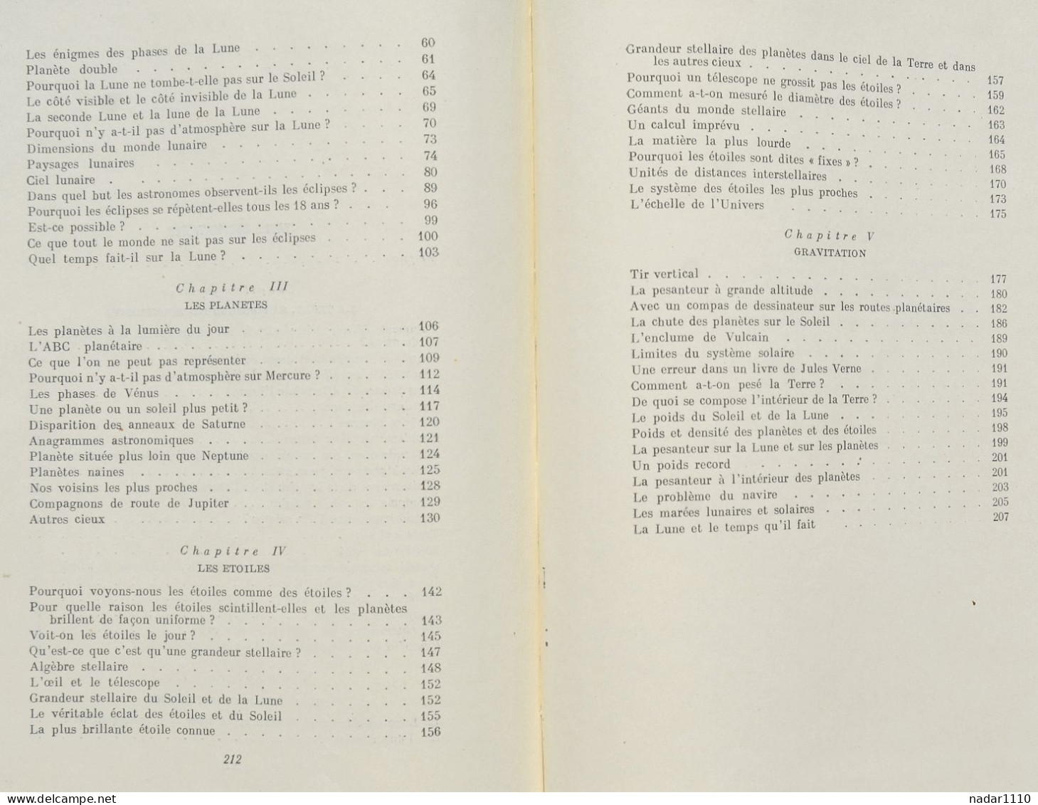 L'Astronomie récréative - Yakov Pérelman - Moscou, 1958 / URSS, Russie