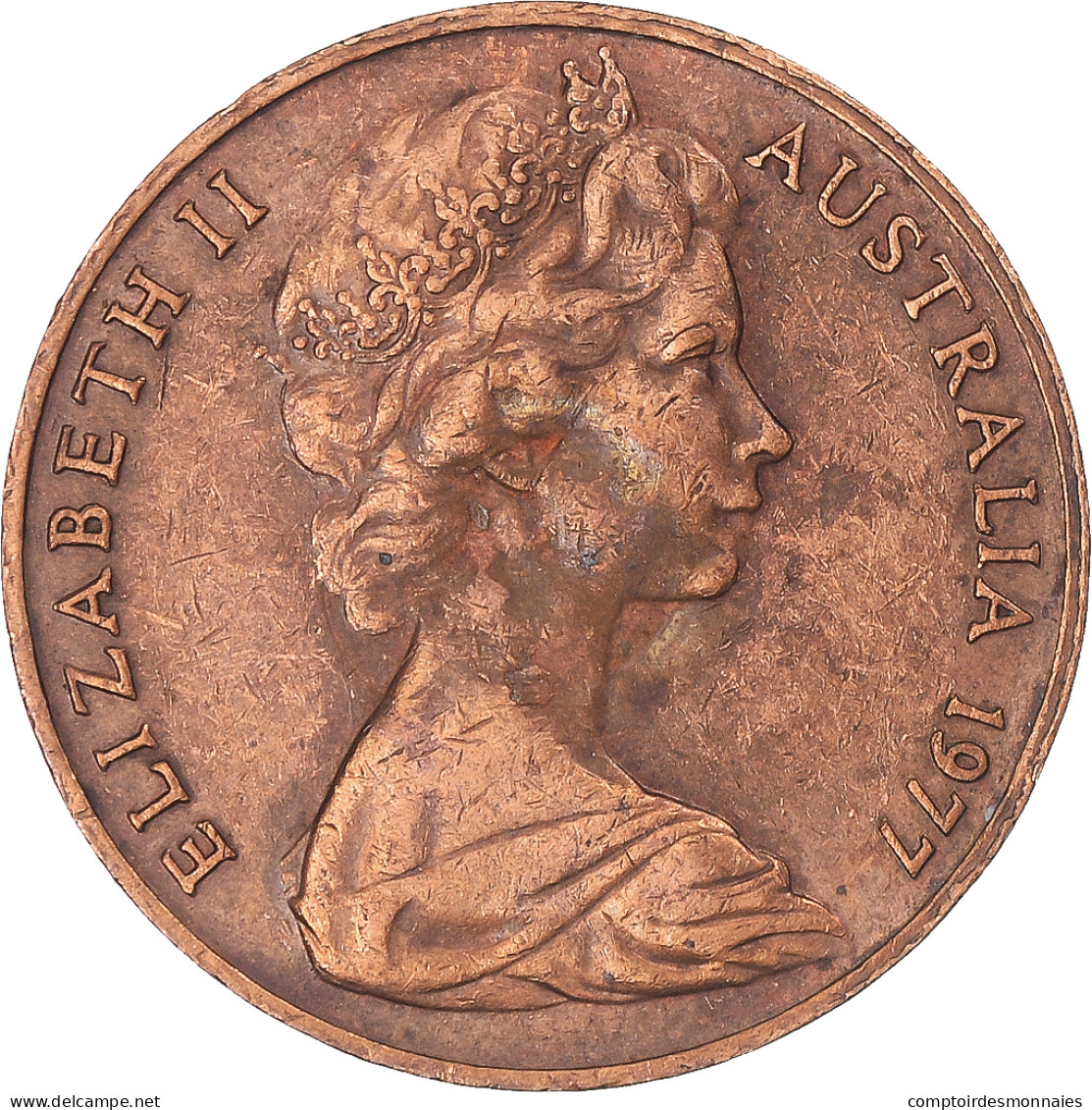 Monnaie, Australie, 2 Cents, 1977 - 2 Cents