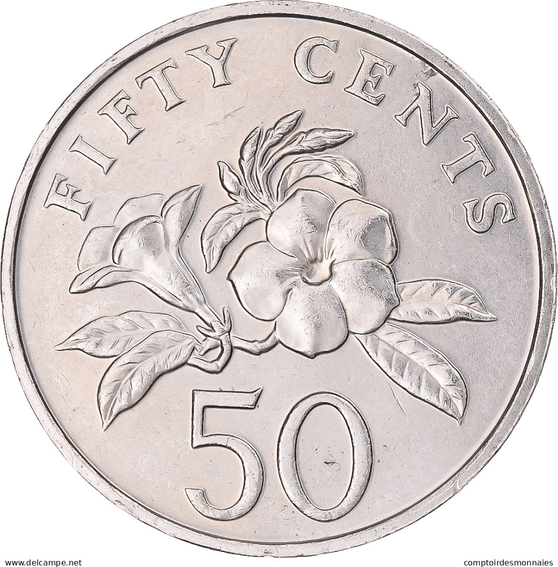 Monnaie, Singapour, 50 Cents, 2009 - Singapore