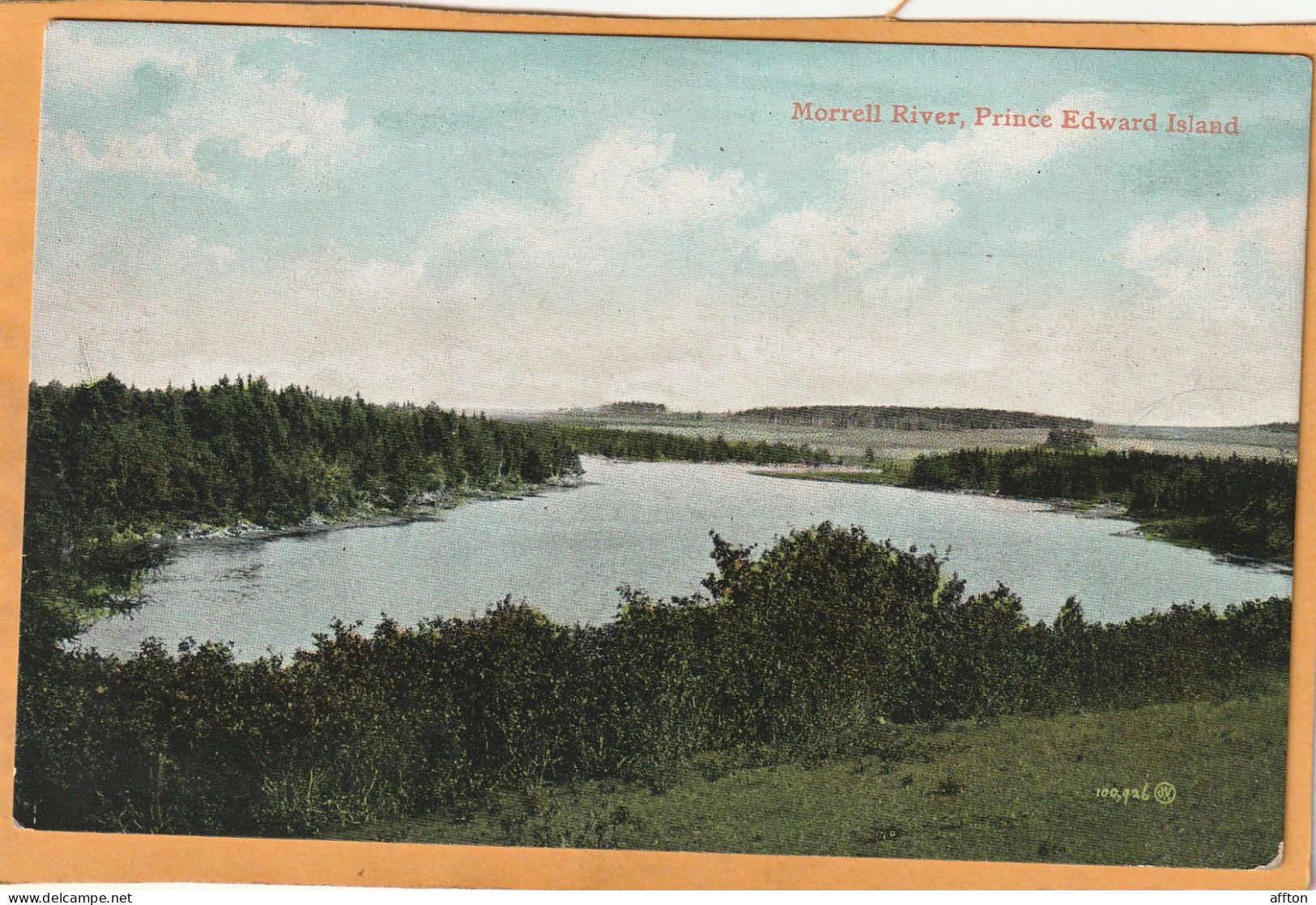 Morrell River Prince Edward Island Canada Old Postcard - Other & Unclassified