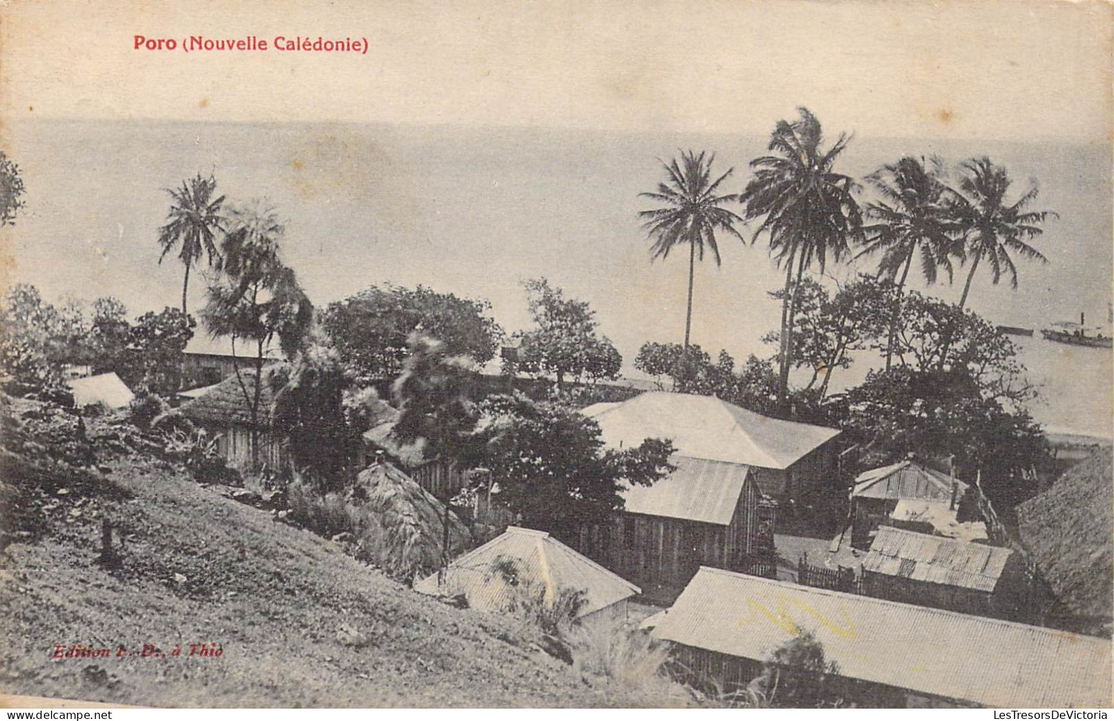 FRANCE - NOUVELLE CALEDONIE - PORO - Carte Postale Ancienne - Nouvelle Calédonie