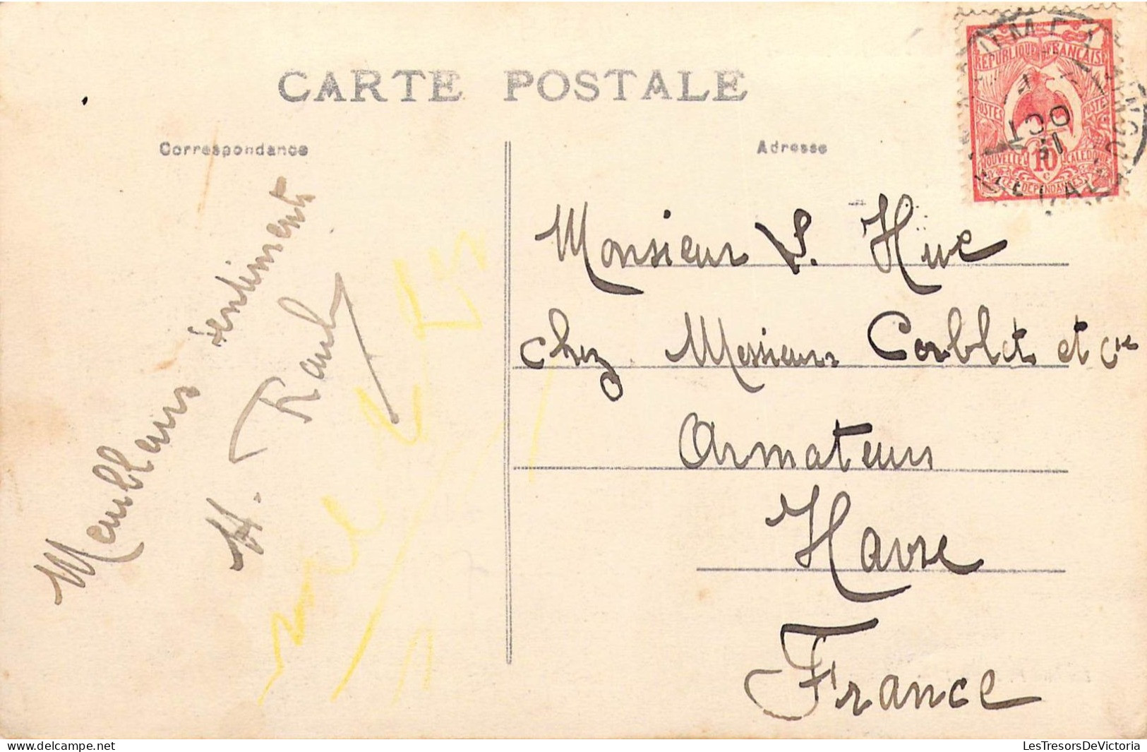 FRANCE - NOUVELLE CALEDONIE - PORO - Carte Postale Ancienne - Nouvelle Calédonie