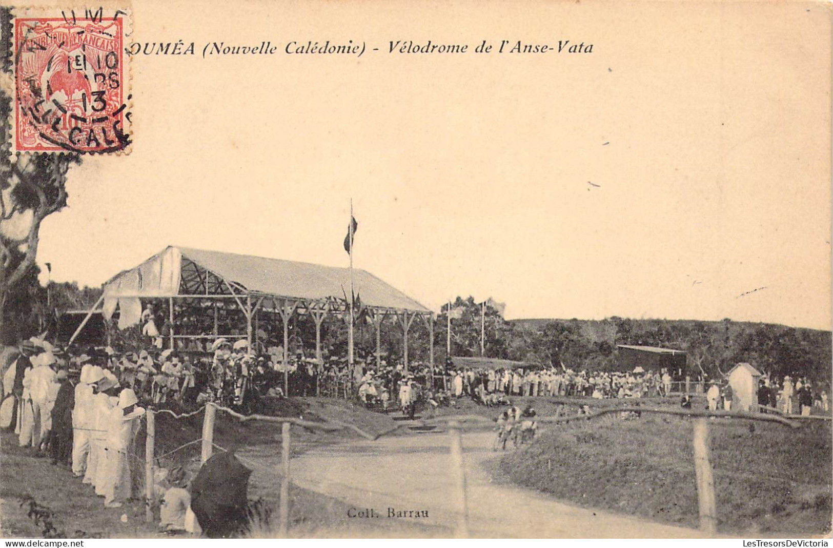 FRANCE - NOUVELLE CALEDONIE - NOUMEA - Vélodrome De L'Anse Vata - Carte Postale Ancienne - Nouvelle Calédonie