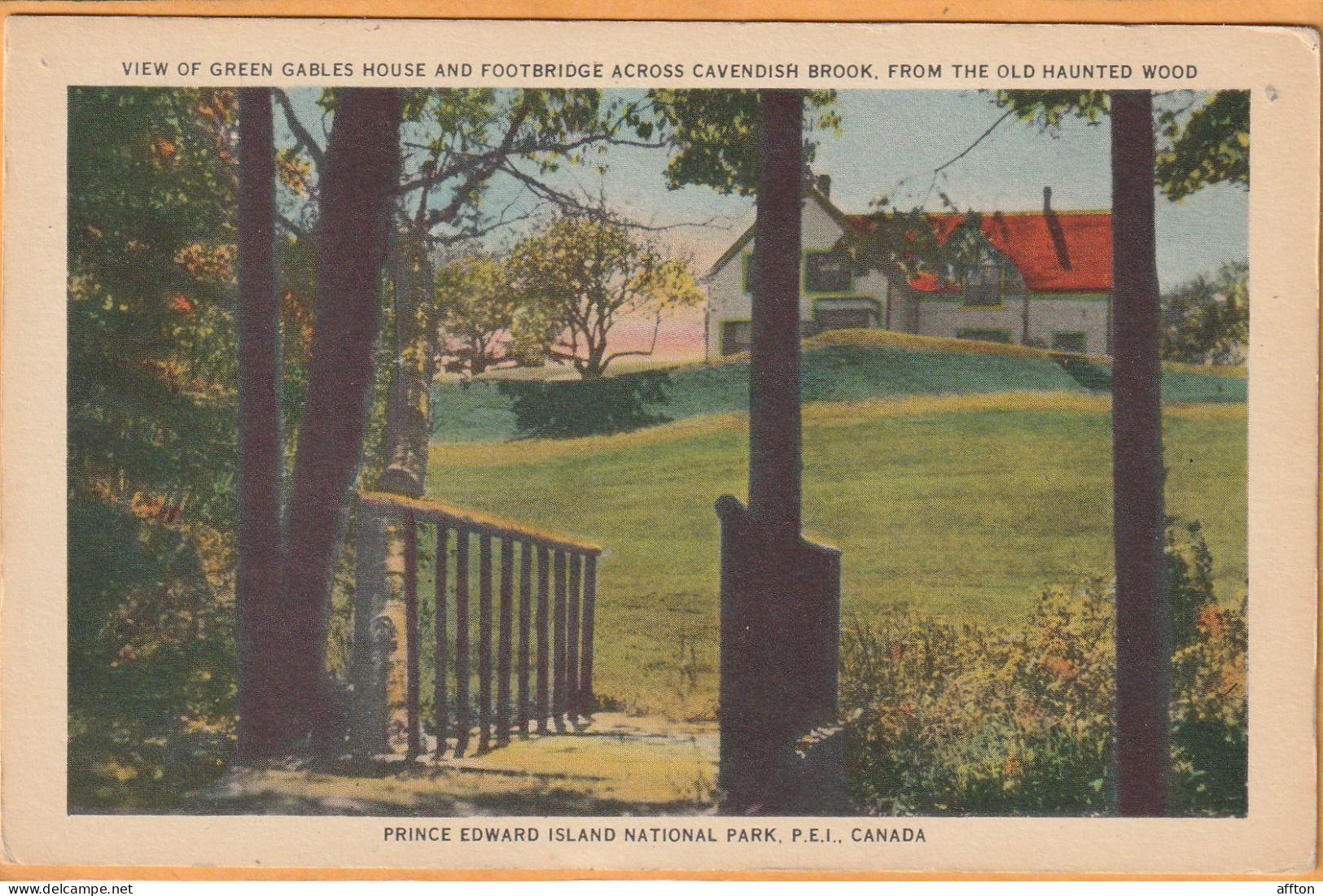 National Park Prince Edward Island Canada Old Postcard - Andere & Zonder Classificatie