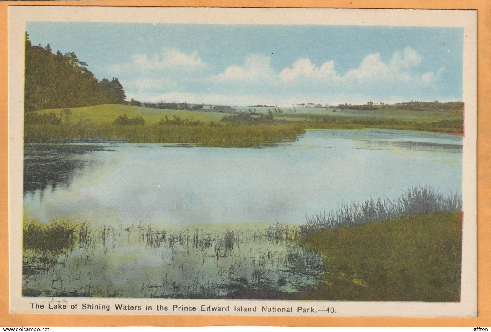 National Park Prince Edward Island Canada Old Postcard - Autres & Non Classés