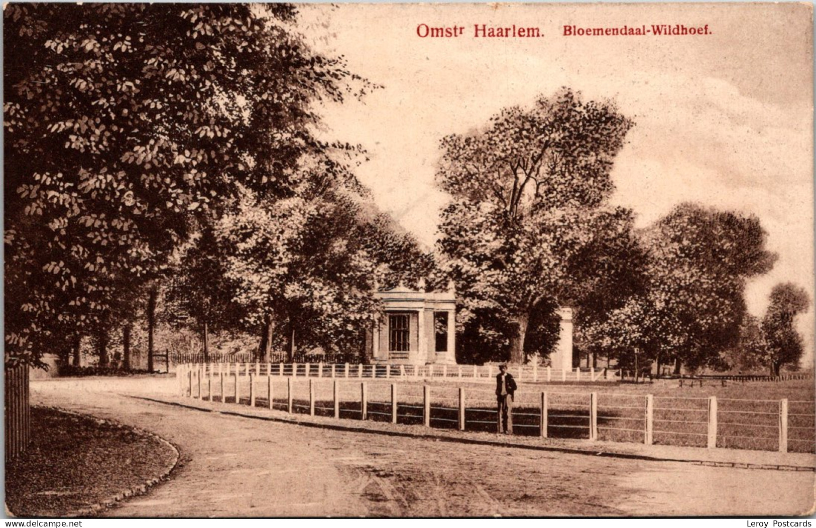 #3551 - Bloemendaal, Wildhoef, Omstr Haarlem 1913 (NH) - Bloemendaal