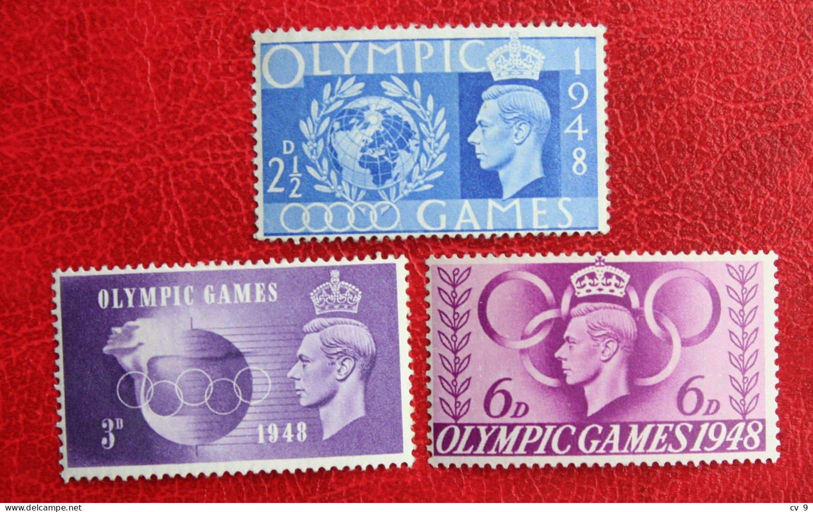 Olympic Games Sport King George VI (Mi 237-239) 1948 Ongebruikt / MH * ENGLAND GRANDE-BRETAGNE GB GREAT BRITAIN - Ongebruikt