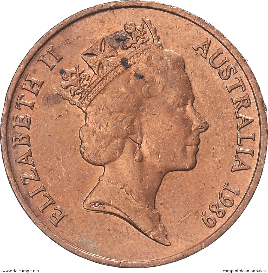 Monnaie, Australie, 2 Cents, 1989 - 2 Cents