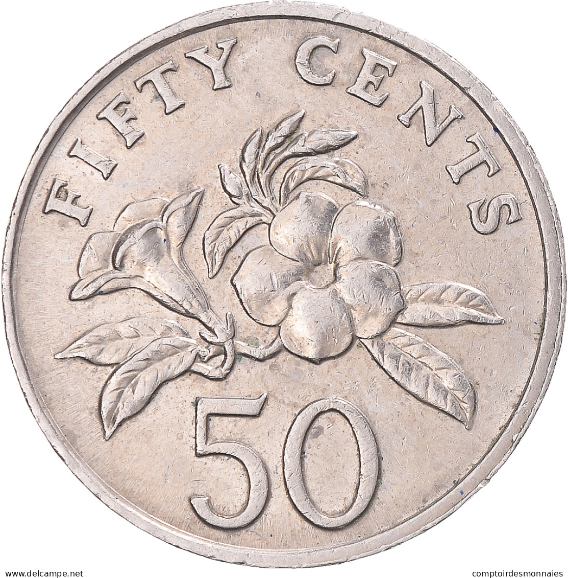 Monnaie, Singapour, 50 Cents, 1997 - Singapur