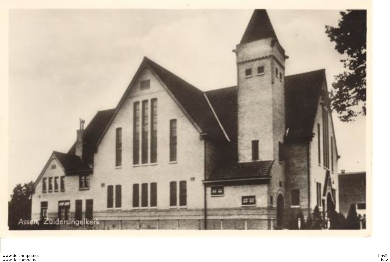 Assen Zuidersingelkerk Gereformeerde Kerk 3147 - Assen