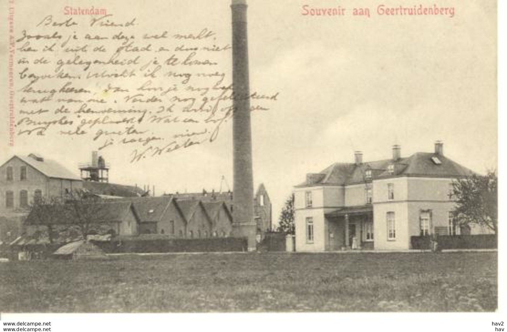 Geertruidenberg Statendam Suikerfabriek 4168 - Geertruidenberg