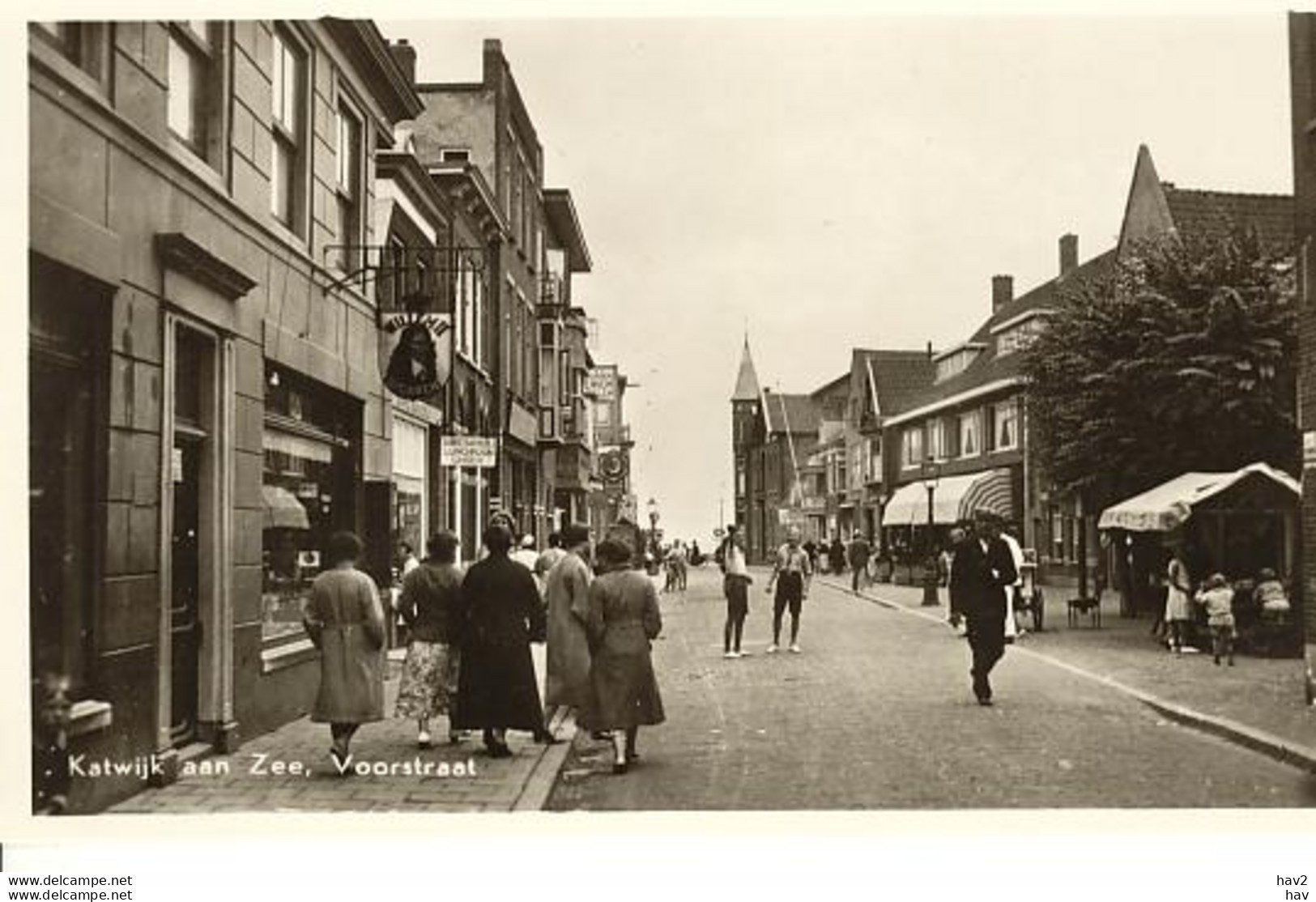 Katwijk Aan Zee Voorstraat 1868 - Katwijk (aan Zee)