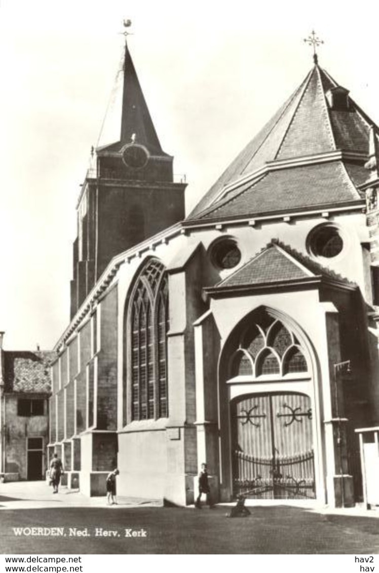 Woerden Hervormde Kerk  K048 - Woerden