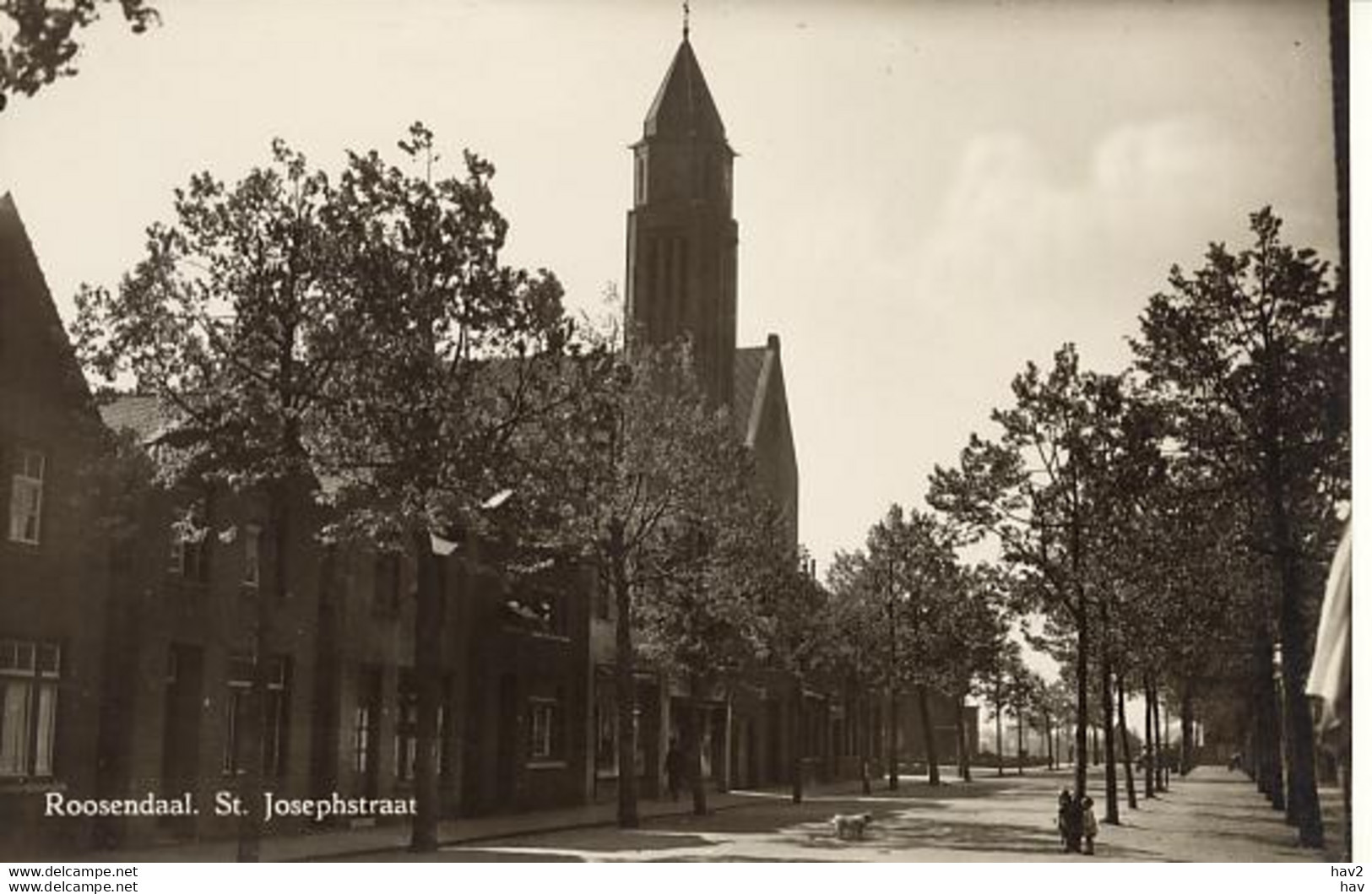 Roosendaal St. Josephstraat R.-k. Kerk 4455 - Roosendaal