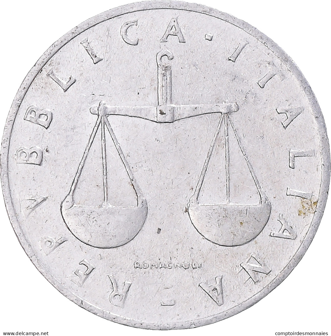 Monnaie, Italie, Lira, 1955 - 1 Lire