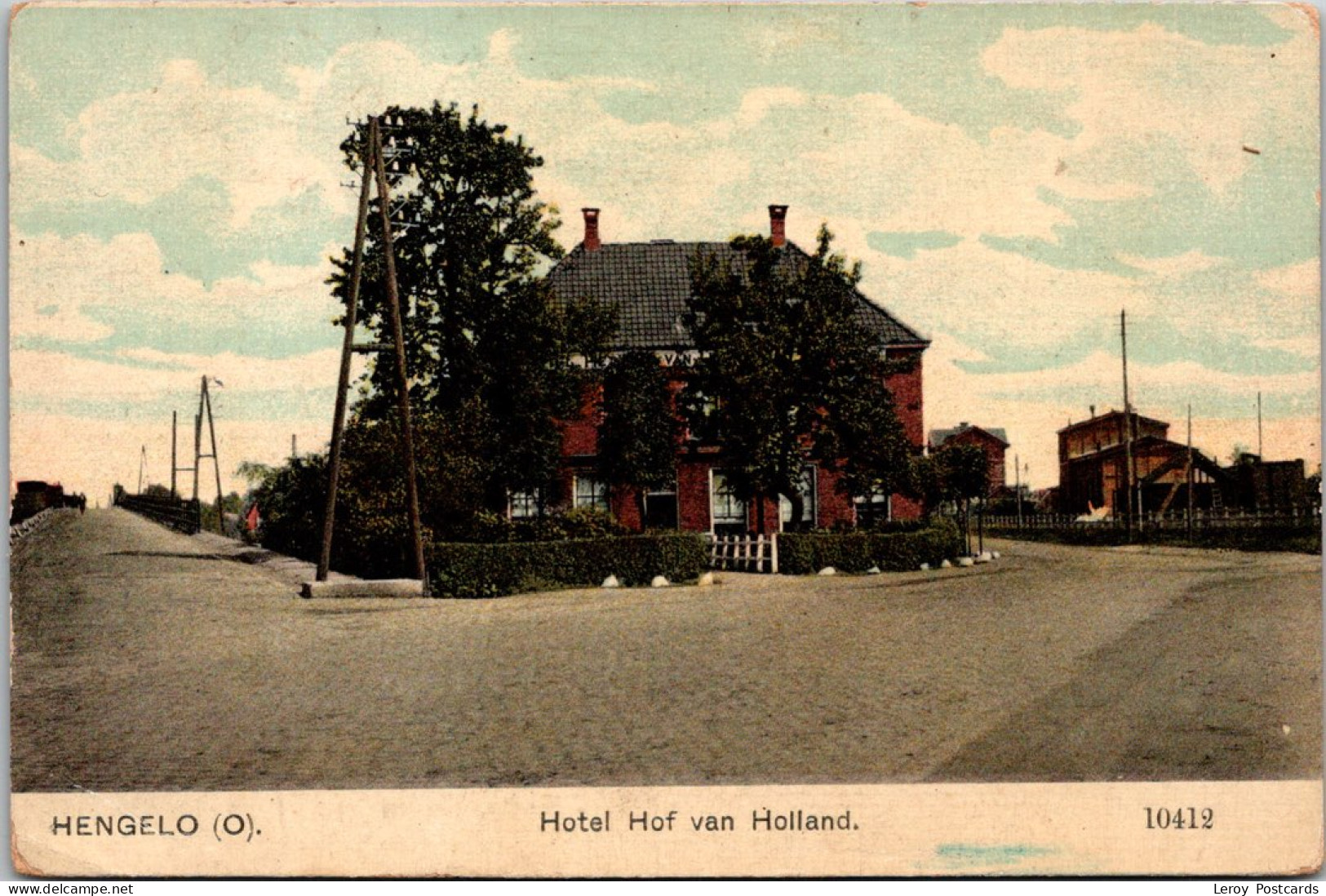 #3555 - Hengelo, Hotel Hof Van Holland 1910 (OV) - Hengelo (Ov)
